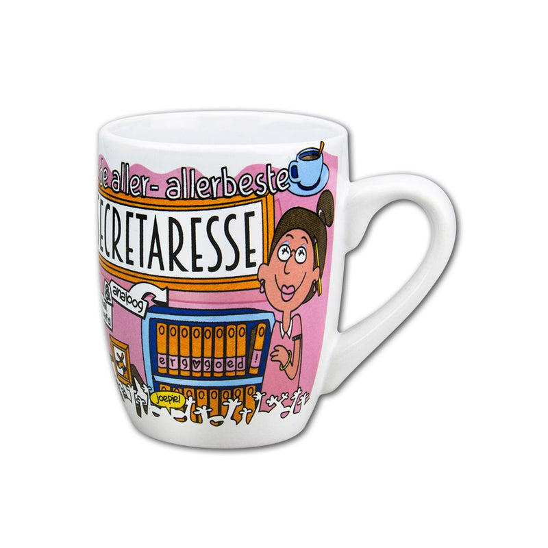 Cartoonmok - Secretaresse