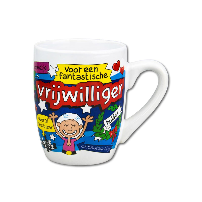 Cartoonmok - Vrijwilliger