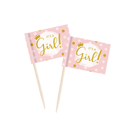 Cocktailprikkers - It's a girl