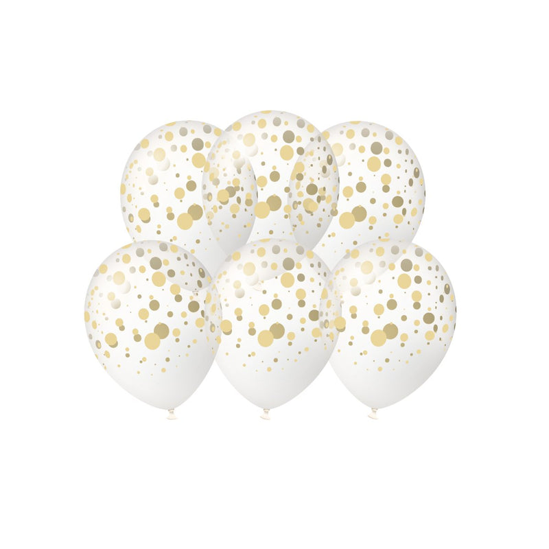 Confettiballonnen - goud