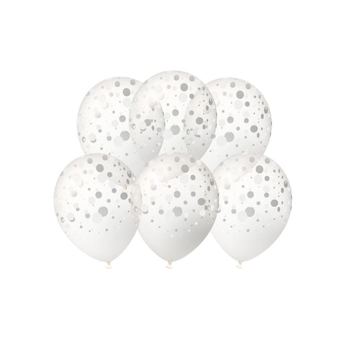 Confettiballonnen - zilver