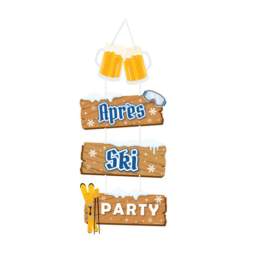 Deurdecoratie - Après ski