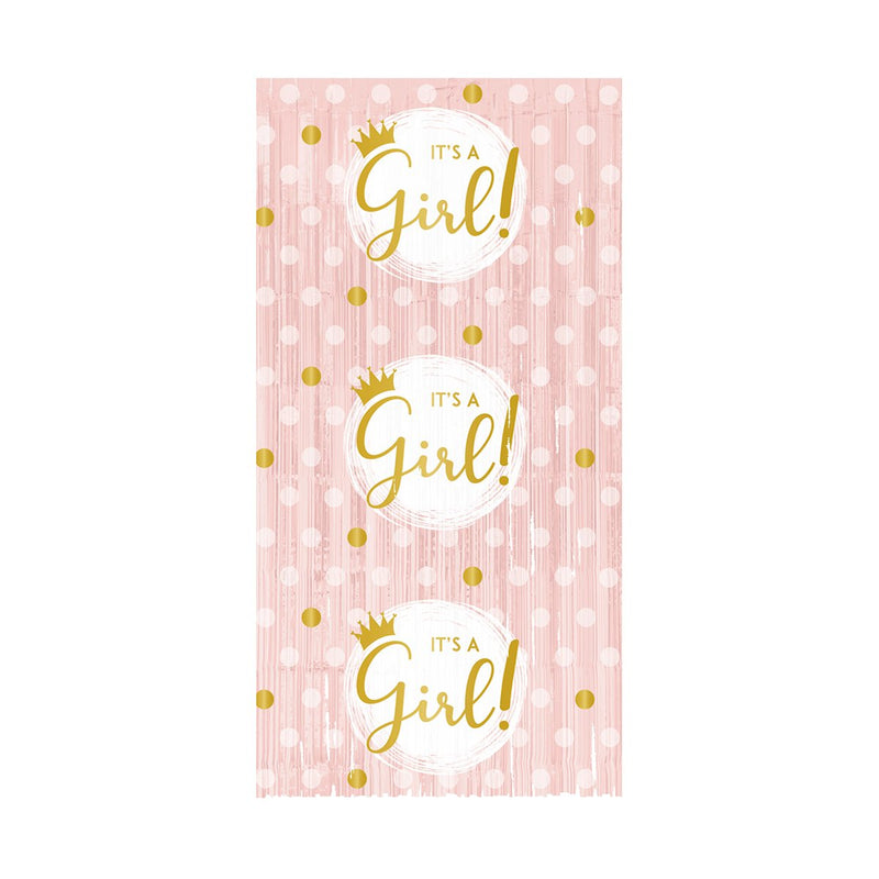 Feestgordijn - It's a girl