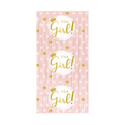 Feestgordijn - It's a girl