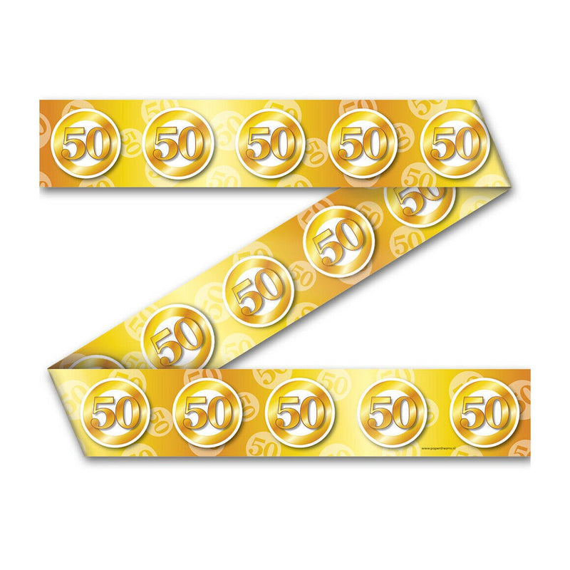 Feestlint - 50 goud