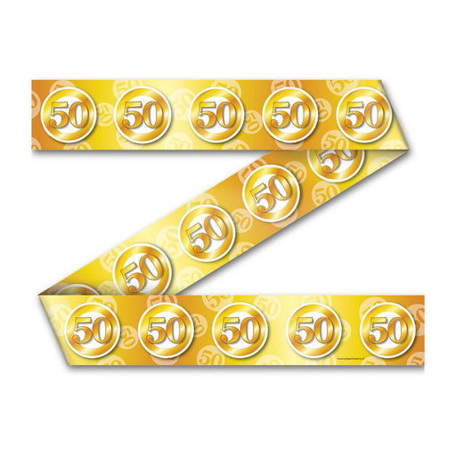 Feestlint - 50 goud