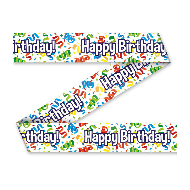 Feestlint - Happy birthday cartoon