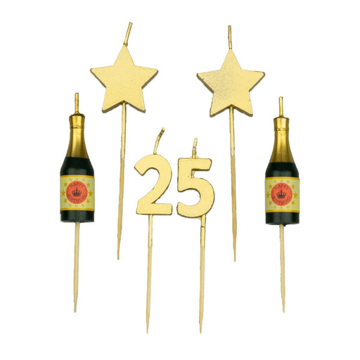 Feesttaartkaarsjes - 25 jaar
