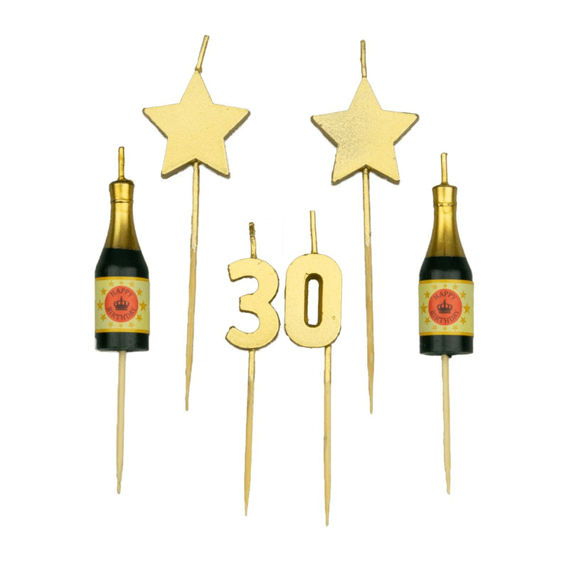 Feesttaartkaarsjes - 30 jaar