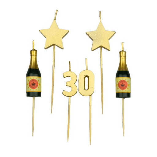 Feesttaartkaarsjes - 30 jaar