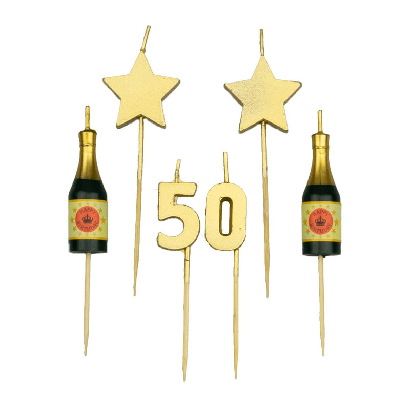 Feesttaartkaarsjes - 50 jaar