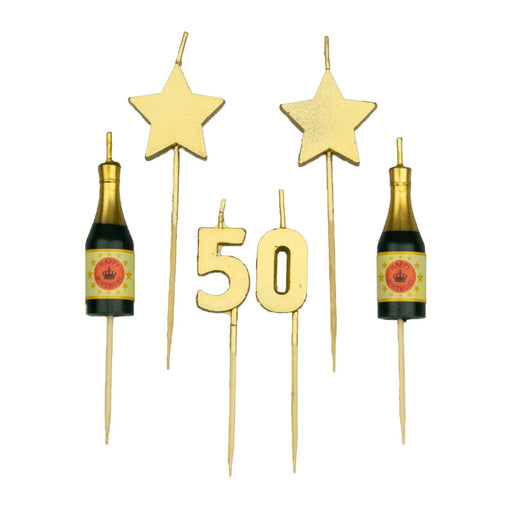Feesttaartkaarsjes - 50 jaar