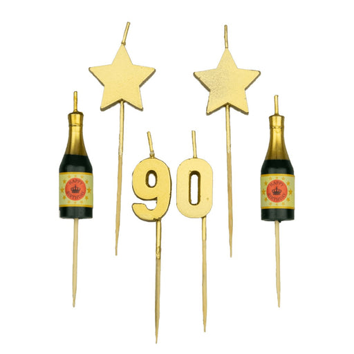 Feesttaartkaarsjes - 90 jaar