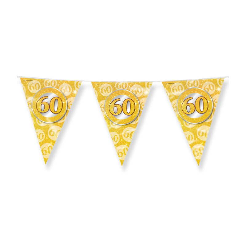 Folie vlaggenlijn - 60 goud