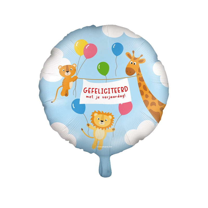 Folieballon - Gefeliciteerd kids