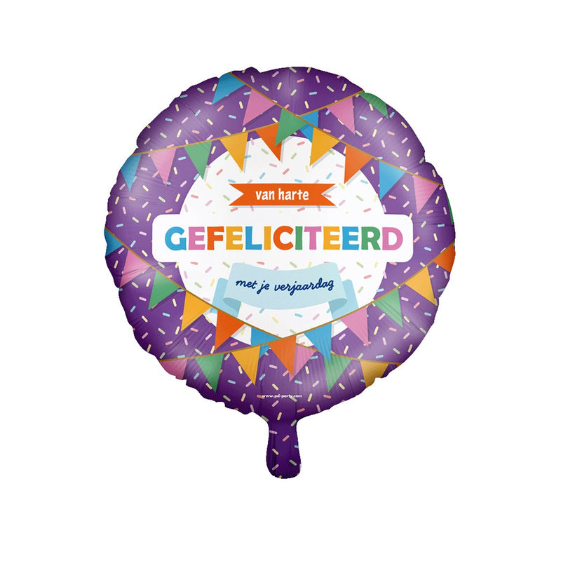 Folieballon - Gefeliciteerd