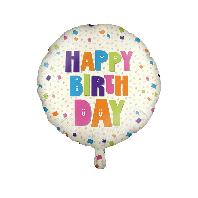 Folieballon - Happy birthday