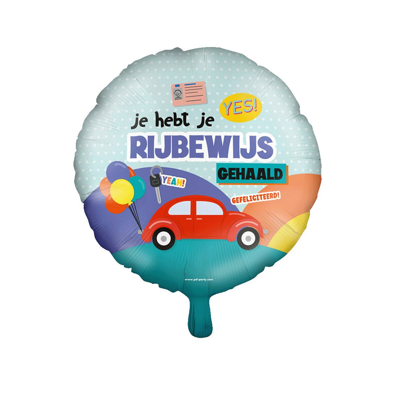 Folieballon - Rijbewijs