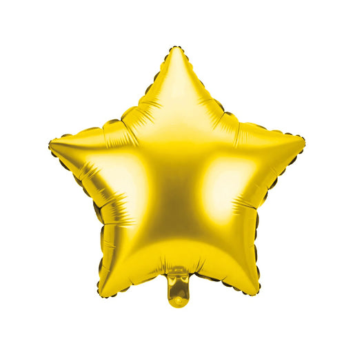 Folieballon - Star goud