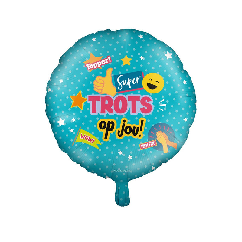 Folieballon - Trots op jou