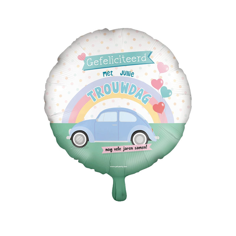 Folieballon - Trouwdag