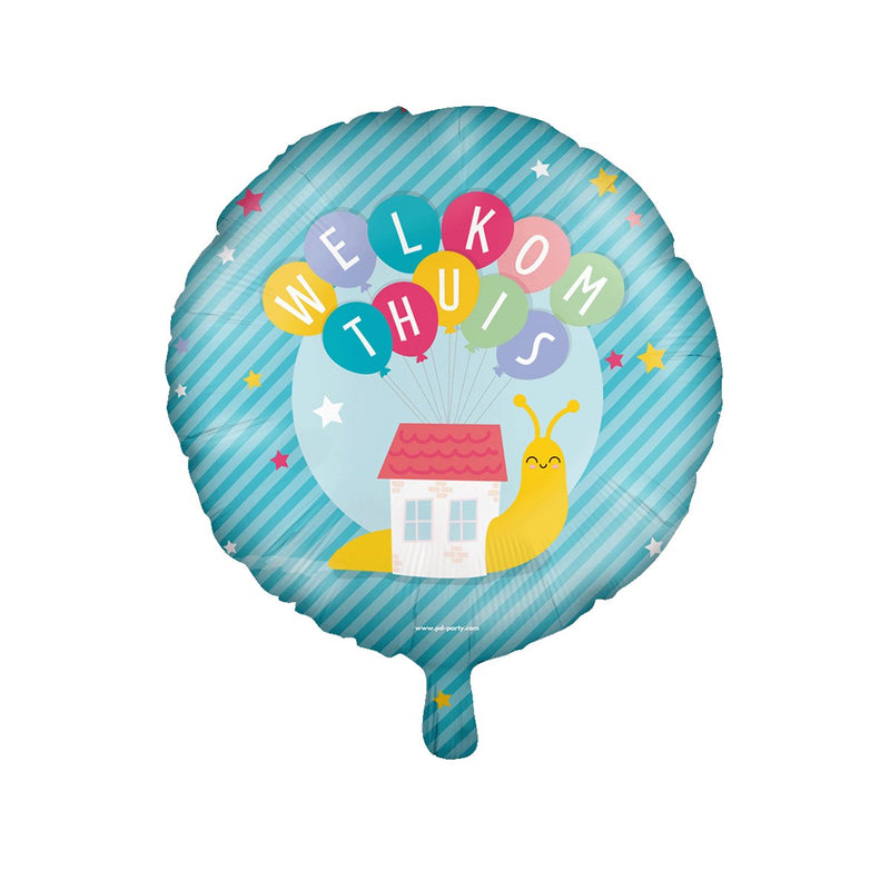 Folieballon - Welkom thuis
