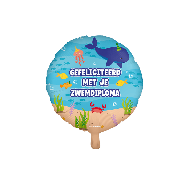Folieballon - Zwemdiploma