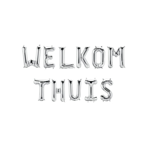 Folieballonnenset - Welkom thuis