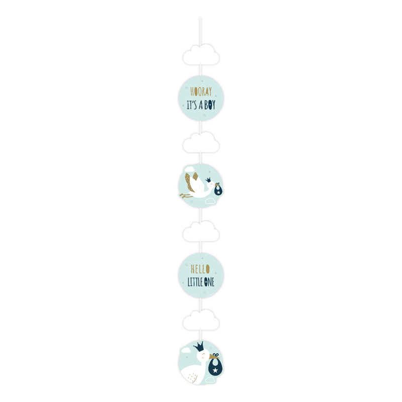 Hangdecoratie - Newborn baby boy