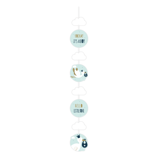 Hangdecoratie - Newborn baby boy