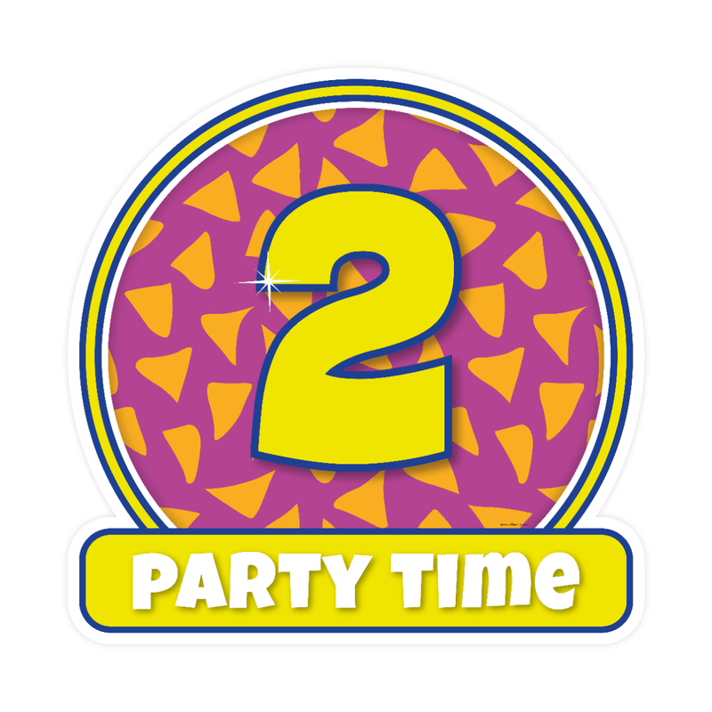 Happy decoratiebord - 2 jaar