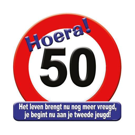 Huldeschild - 50 jaar