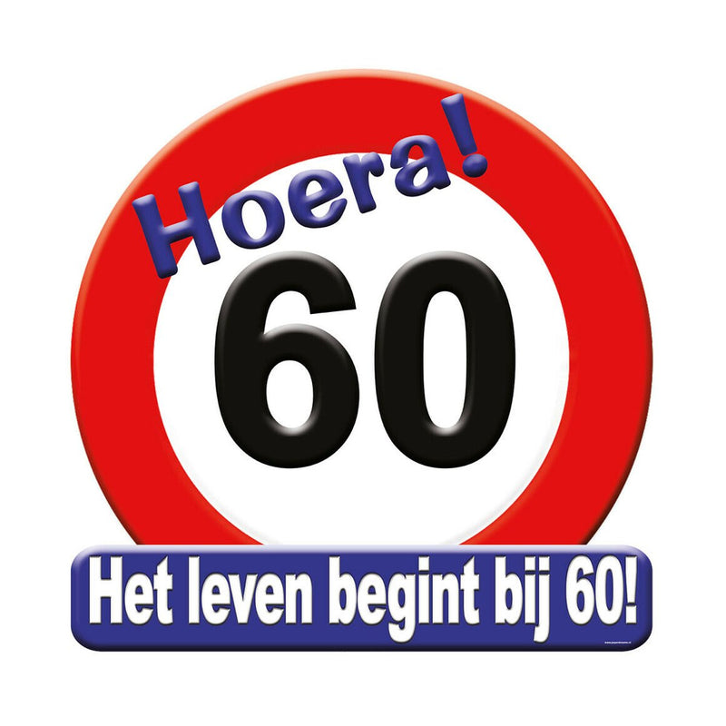 Huldeschild - 60 jaar
