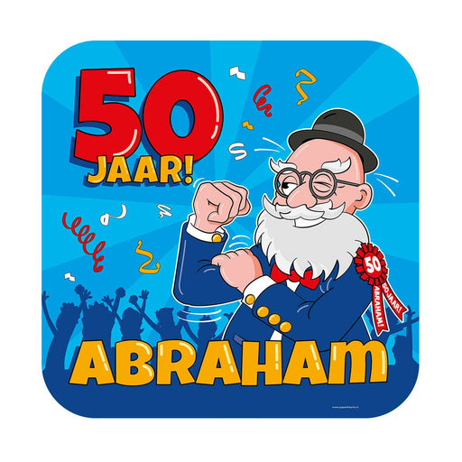 Huldeschild - Abraham cartoon