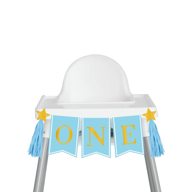 Kinderstoelslinger - First birthday boy