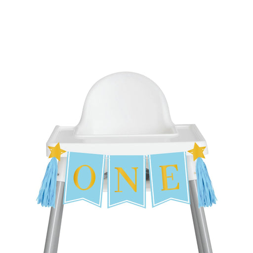 Kinderstoelslinger - First birthday boy