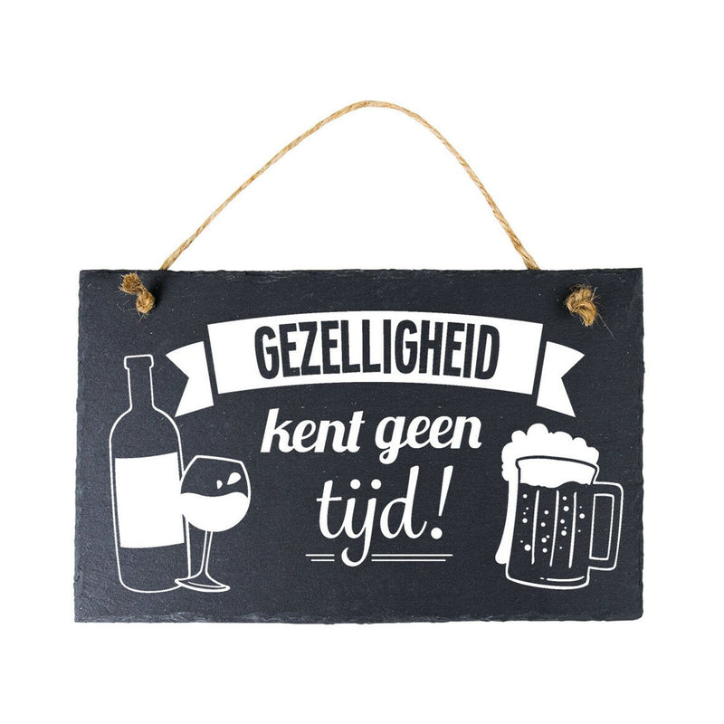 Leisteen - Gezelligheid kent geen tijd