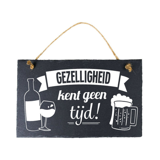 Leisteen - Gezelligheid kent geen tijd