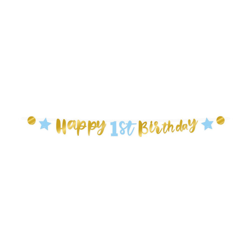 Letterslinger - First birthday boy
