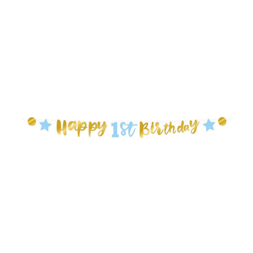 Letterslinger - First birthday boy