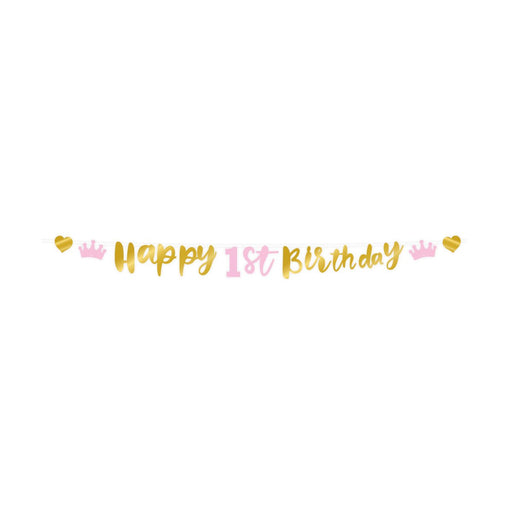 Letterslinger - First birthday girl