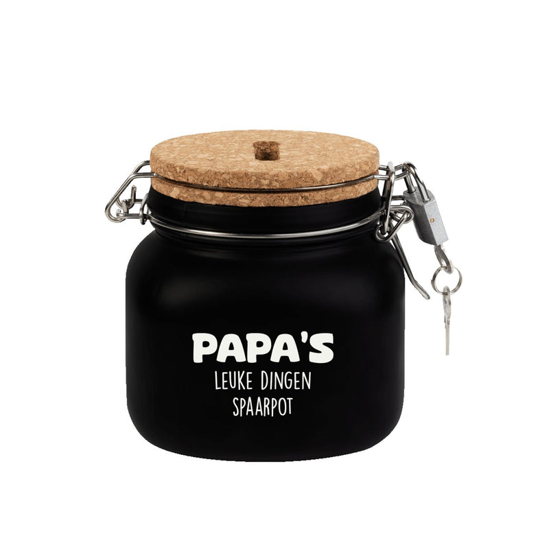 Luxe spaarpot - Papa