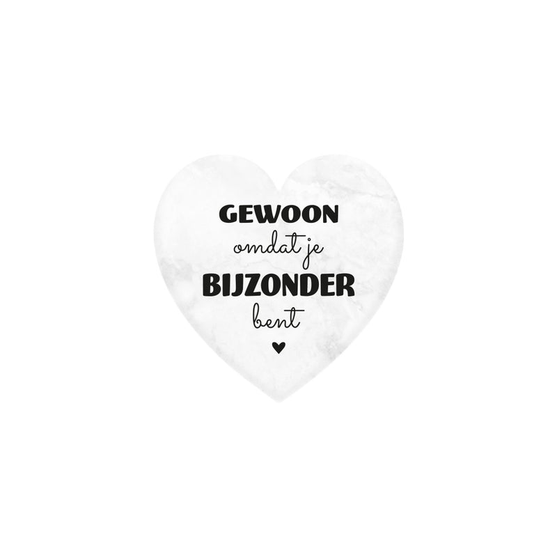 Marmeren hartje - Bijzonder