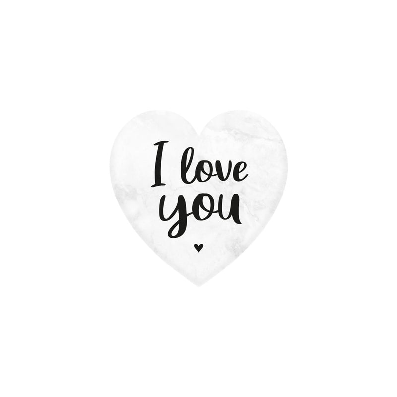 Marmeren hartje - I love you