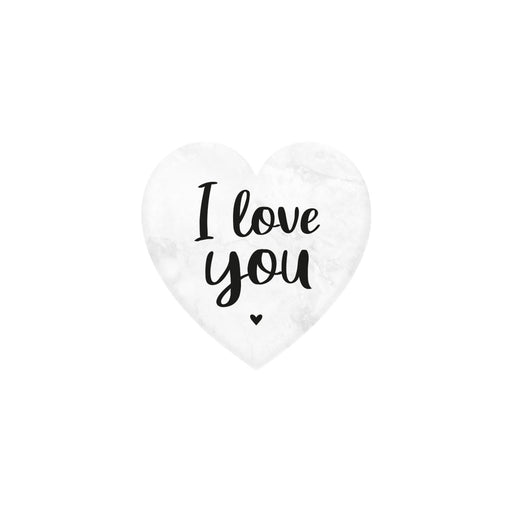 Marmeren hartje - I love you