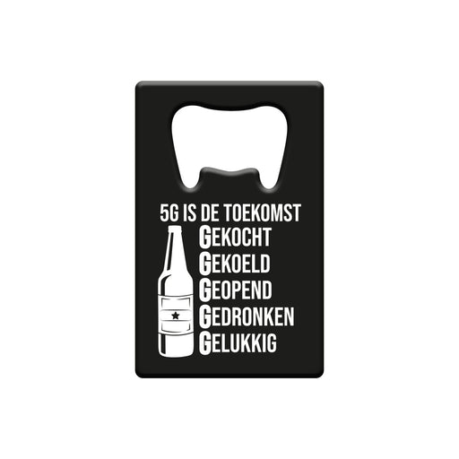 Metalen bieropener - 5G is de toekomst