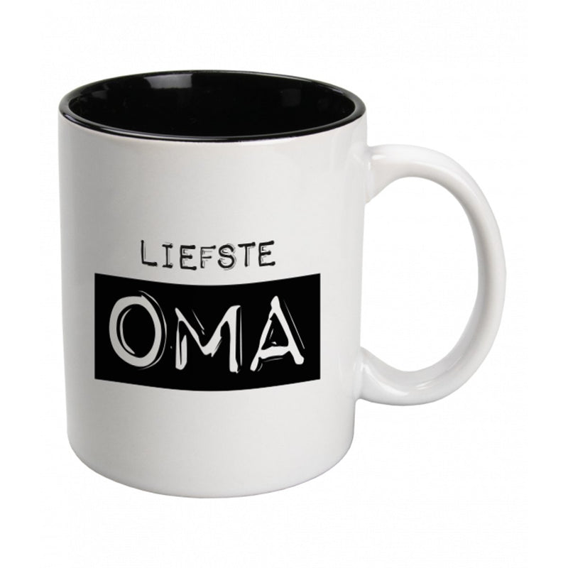 Mok Black & White - Oma