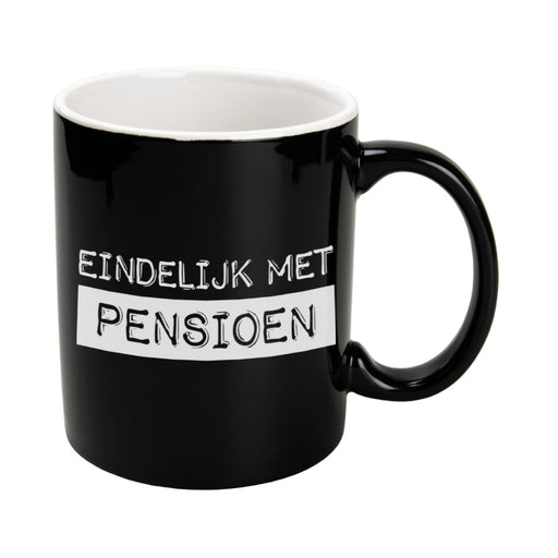 Mok Black & White - Pensioen