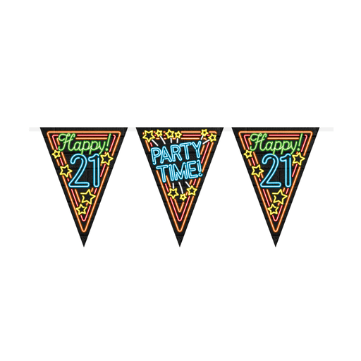 Neon vlaggenlijn - 21