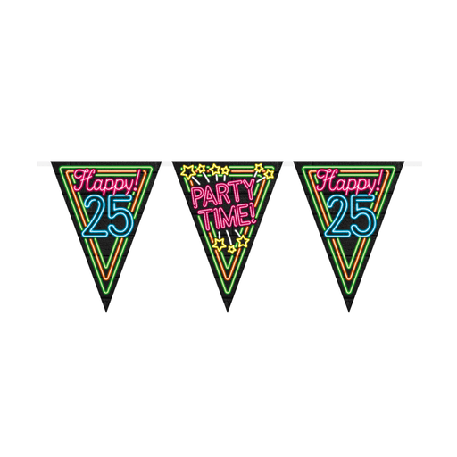 Neon vlaggenlijn - 25